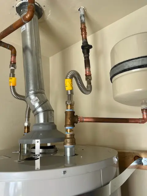Water heater installation and plumbing repair in La Crescent